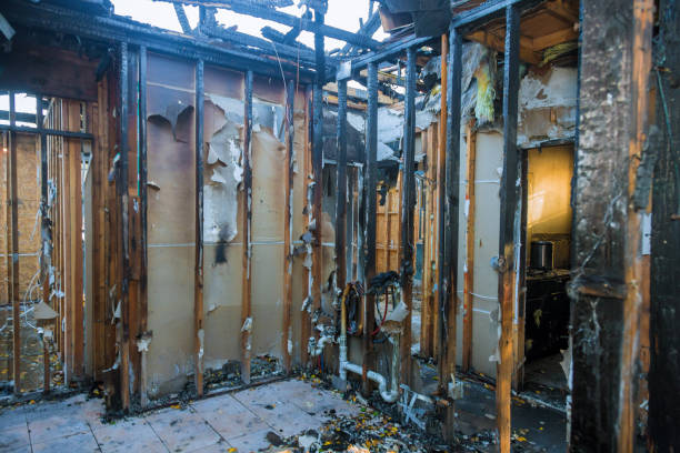 Professional Emergency Fire Cleanup technician working in Konterra, MD